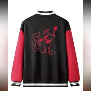 NWT Mickey Mouse Varsity Jacket